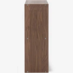 New Muji Étagère additionnelle large en noyer ‐ 2 niveaux (Dont Eco‐part. 1,80 €)