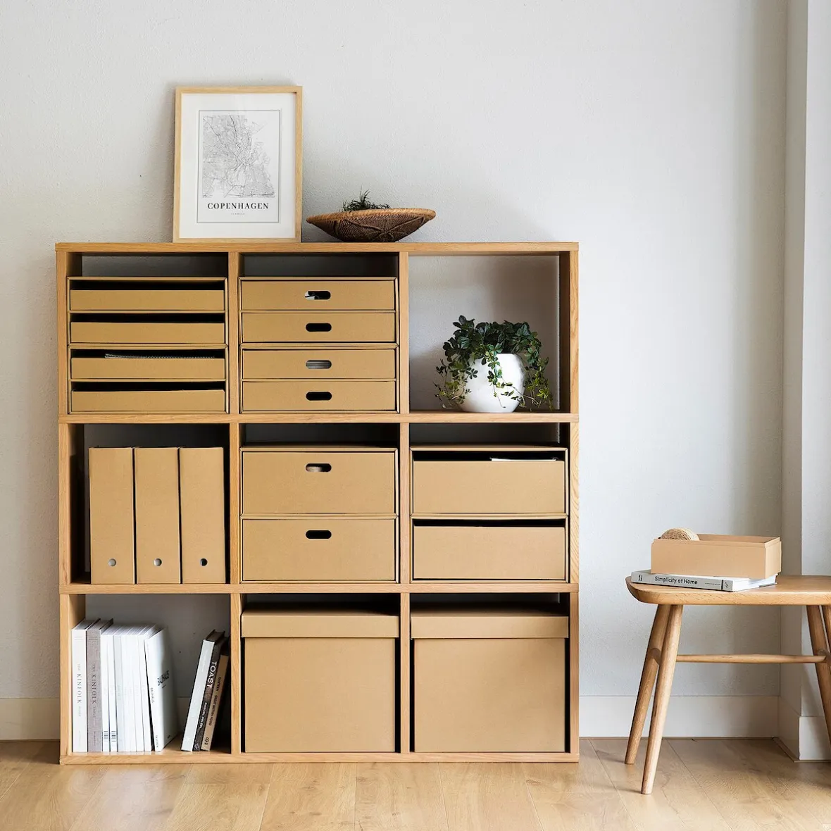 Best Muji Étagère additionnelle étroite en chêne ‐ 3 niveaux (Dont Eco‐part. 0,82 €)