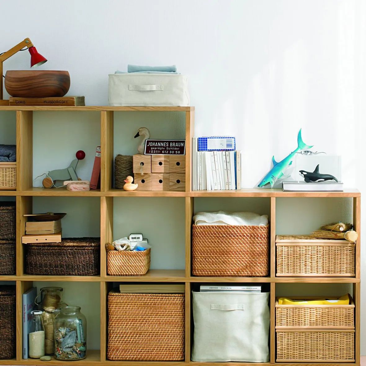 New Muji Étagère additionnelle étroite en chêne ‐ 5 niveaux (Dont Eco‐part. 1,80 €)