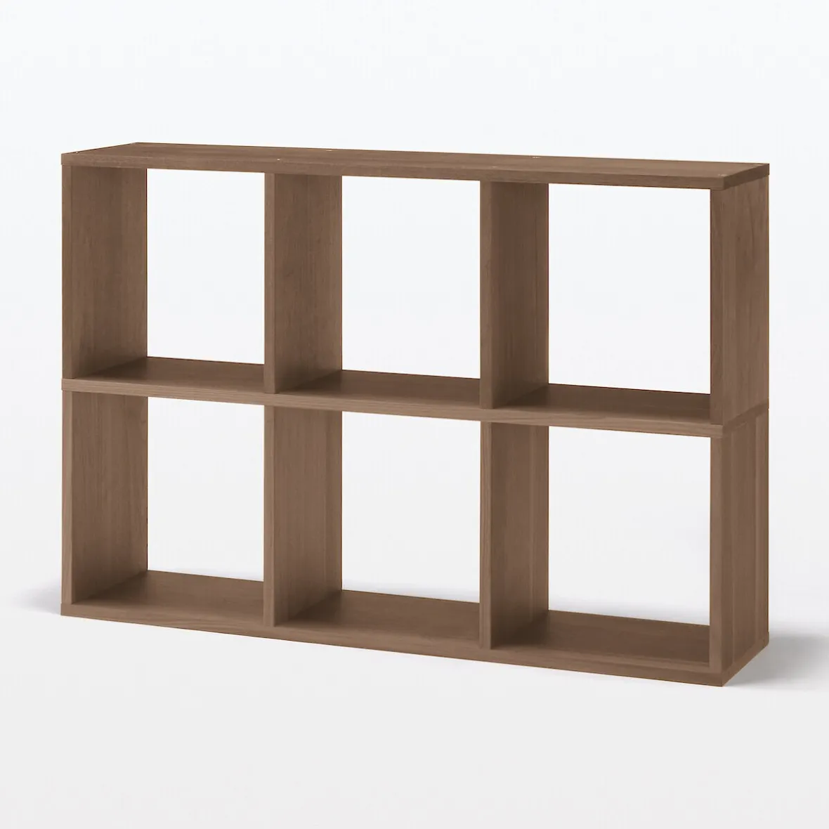 Outlet Muji Étagère additionnelle étroite en noyer ‐ 3 niveaux (Dont Eco‐part. 1,80 €)