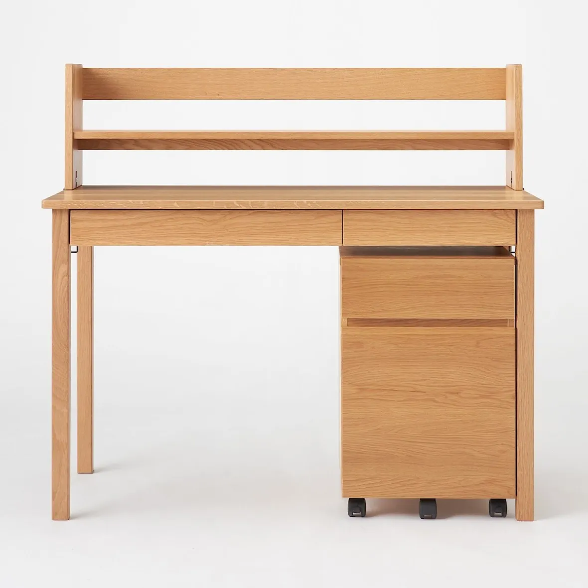 Outlet Muji Étagère de bureau en bois de chêne
