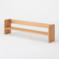 Outlet Muji Étagère de bureau en bois de chêne