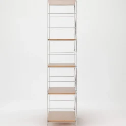 Sale Muji Étagère en acier inoxydable plaqué chêne (Dont Eco‐part. 3,90 €) 8061