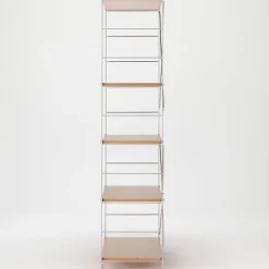 Sale Muji Étagère en acier inoxydable plaqué chêne (Dont Eco‐part. 3,90 €) 8061