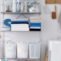 Outlet Muji Étagère en acier inoxydable ‐ Large ‐ Grande (Dont Eco‐part. 1,80 €)