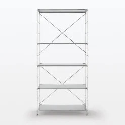 Outlet Muji Étagère en acier inoxydable ‐ Large ‐ Grande (Dont Eco‐part. 1,80 €)