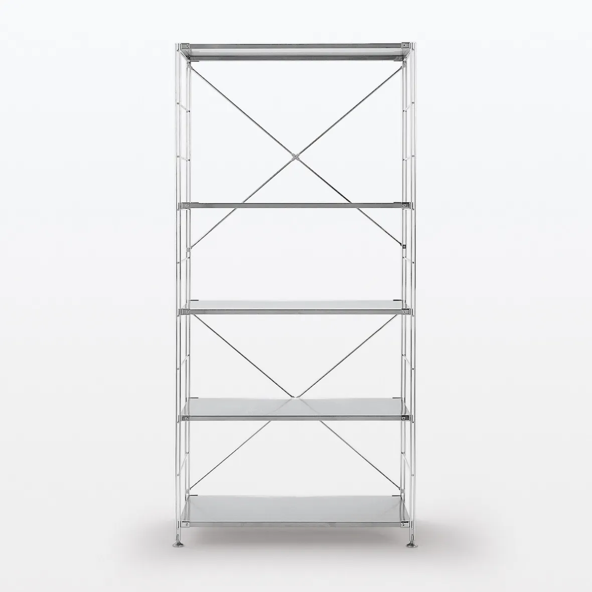 Outlet Muji Étagère en acier inoxydable ‐ Large ‐ Grande (Dont Eco‐part. 1,80 €)