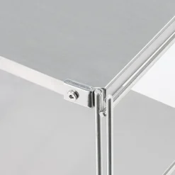 Outlet Muji Étagère en acier inoxydable ‐ Large ‐ Grande (Dont Eco‐part. 1,80 €)