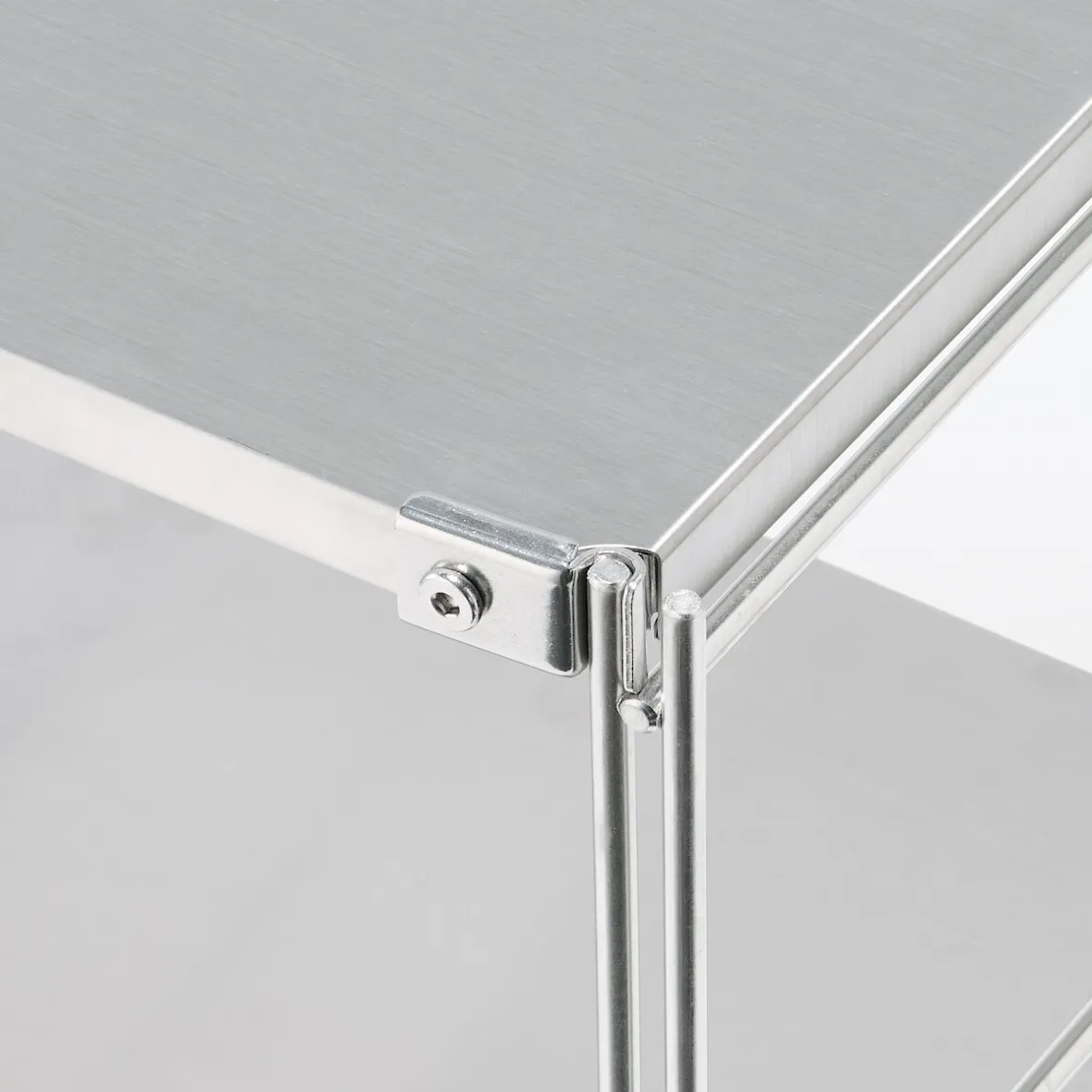 Outlet Muji Étagère en acier inoxydable ‐ Large ‐ Grande (Dont Eco‐part. 1,80 €)