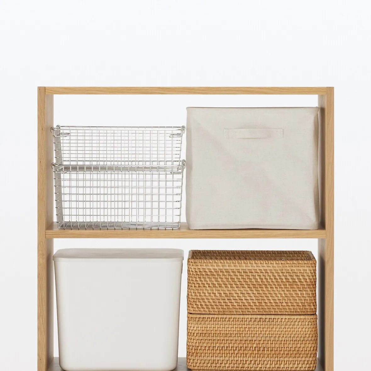 Best Muji Étagère large en chêne ‐ 5 niveaux (Dont Eco‐part. 3,90 €)