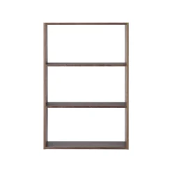 Discount Muji Étagère large en noyer ‐ 3 niveaux (Dont Eco‐part. 1,80 €)