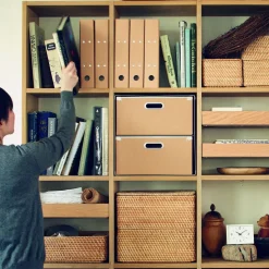 Clearance Muji Étagère étroite en chêne ‐ 5 niveaux (Dont Eco‐part. 2,80 €)