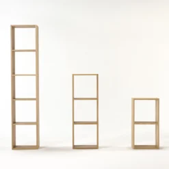 Discount Muji Étagère étroite en chêne ‐ 2 niveaux (Dont Eco‐part. 0,82 €)