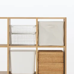 Discount Muji Étagère étroite en chêne ‐ 2 niveaux (Dont Eco‐part. 0,82 €)
