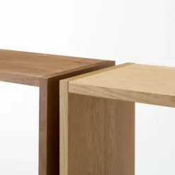 Discount Muji Étagère étroite en chêne ‐ 2 niveaux (Dont Eco‐part. 0,82 €)