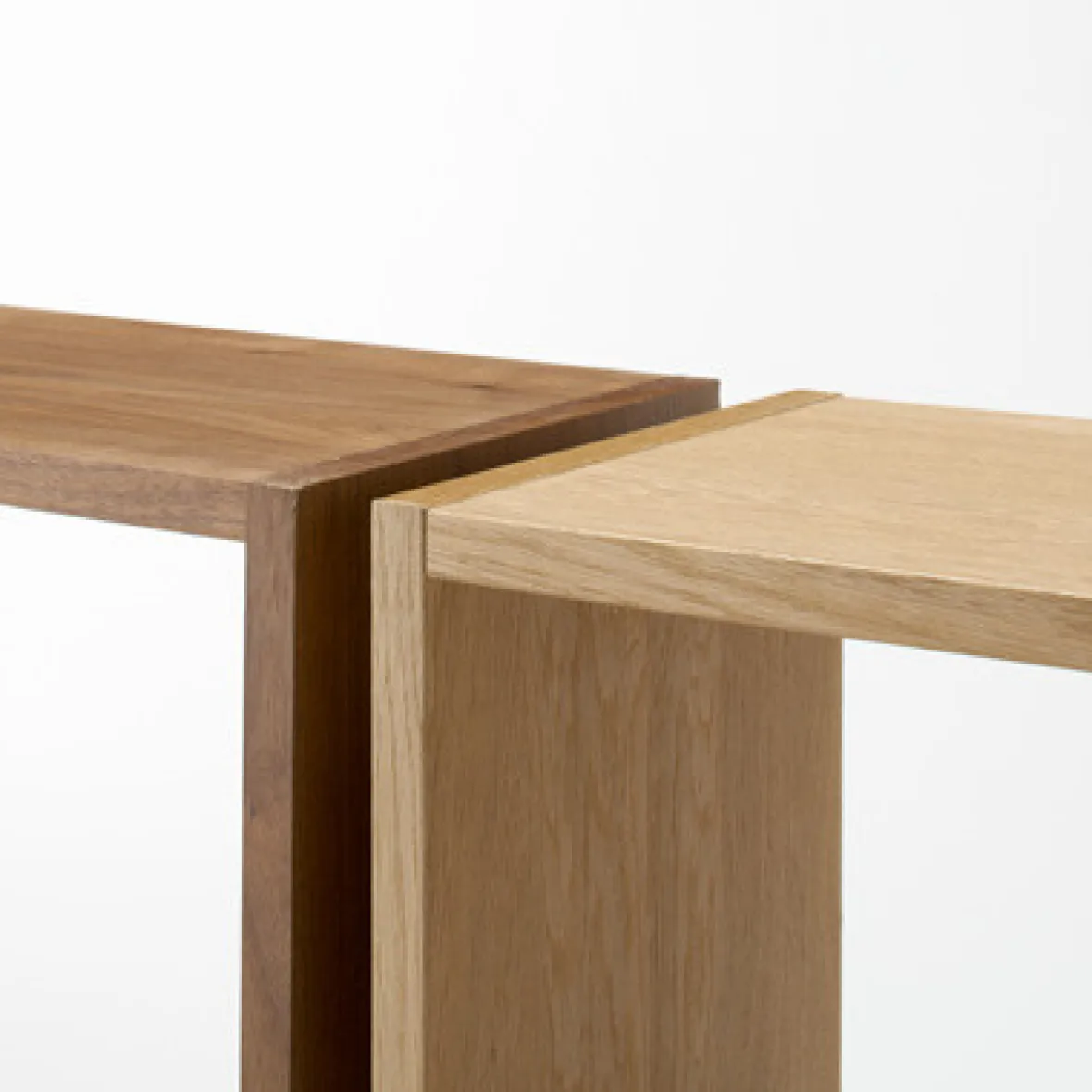 Discount Muji Étagère étroite en chêne ‐ 2 niveaux (Dont Eco‐part. 0,82 €)