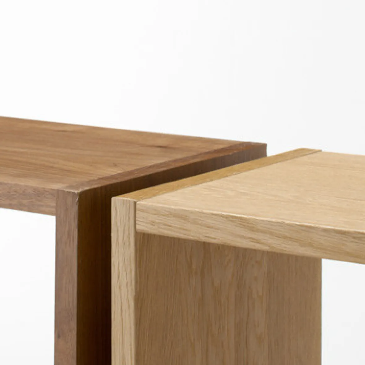 Discount Muji Étagère étroite en noyer ‐ 2 niveaux (Dont Eco‐part. 0,82 €)