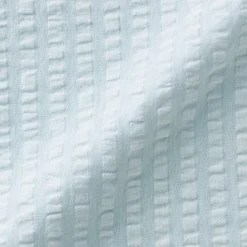 Clearance Muji Taie d'oreiller en coton Seersucker 65 x 65 cm