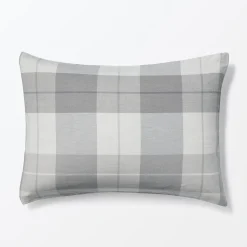 Clearance Muji Taie d'oreiller en flanelle de coton - Moyenne