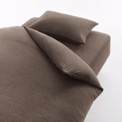 Outlet Muji Taie d'oreiller en jersey de coton