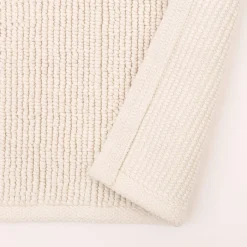 Sale Muji Tapis de bain en velours de coton bio