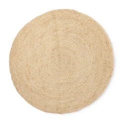 New Muji Tapis rond en jute ‐ Ø 100 cm