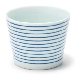 Outlet Muji Tasse à saké en porcelaine Hasami - Motif rayures