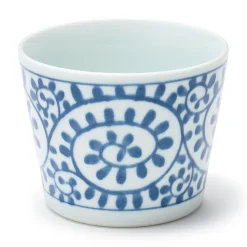 Best Muji Tasse à saké en porcelaine Hasami - Motif arabesque