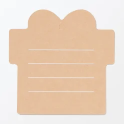 Best Muji Étiquettes cadeaux - Cadeau, lot de 3