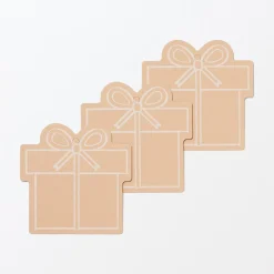 Best Muji Étiquettes cadeaux - Cadeau, lot de 3