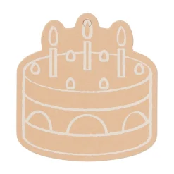 Discount Muji Étiquettes cadeaux - Gâteau, lot de 3