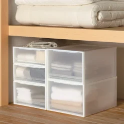 Online Muji Tiroir de rangement empilable - [34 x 44.5 cm] - Hauteur 18 cm