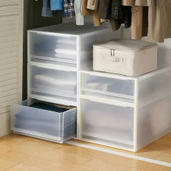 Online Muji Tiroir de rangement empilable - [44 x 55 cm] - Hauteur 24 cm