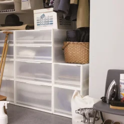 Hot Muji Tiroir de rangement empilable - [34 x 44.5 cm] - Hauteur 24 cm