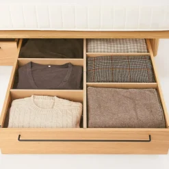 Muji Tiroir en chêne pour lit plate‐forme 19 cm