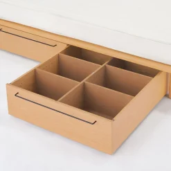 Muji Tiroir en chêne pour lit plate‐forme 25 cm