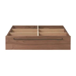 Online Muji Tiroir en noyer pour lit plate‐forme