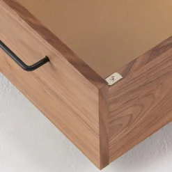 Online Muji Tiroir en noyer pour lit plate‐forme