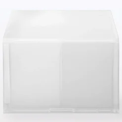 Outlet Muji Tiroir en PP 2 compartiments L26 x P37 x H17.5 cm