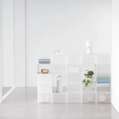 Outlet Muji Tiroir en PP 2 compartiments L26 x P37 x H17.5 cm