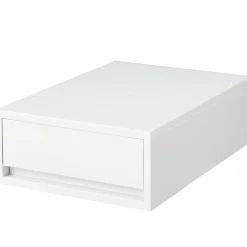 Discount Muji Tiroir en PP A4 Blanc L26xP37xH12cm