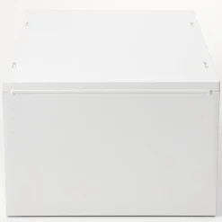 Best Muji Tiroir en PP A4 gris blanc 2 compartiments L26 XP37X H17.5cm