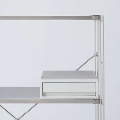 Discount Muji Tiroir en PP A4 gris blanc P26X L37X H9cm