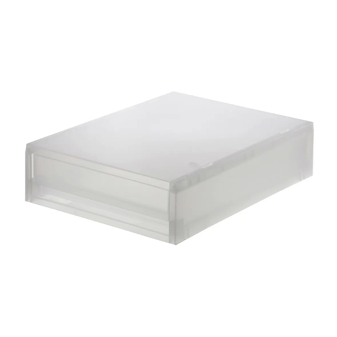 Clearance Muji Tiroir en PP A4 L26 x P37 x H9 cm