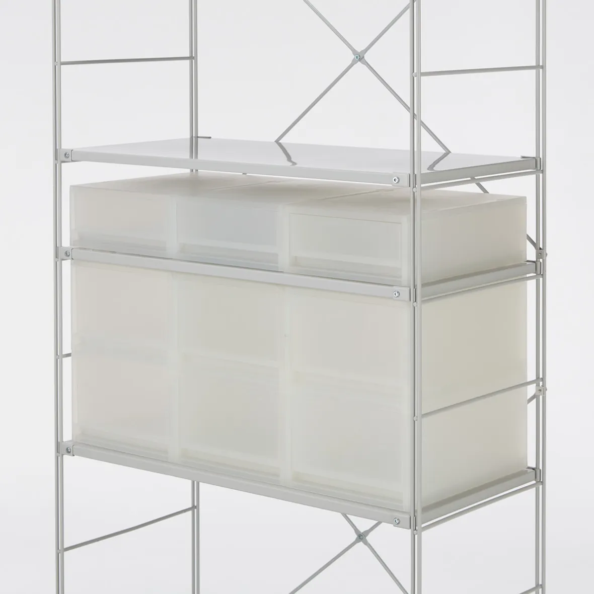 Hot Muji Tiroir en PP A4 L26 x P37 x H12 cm