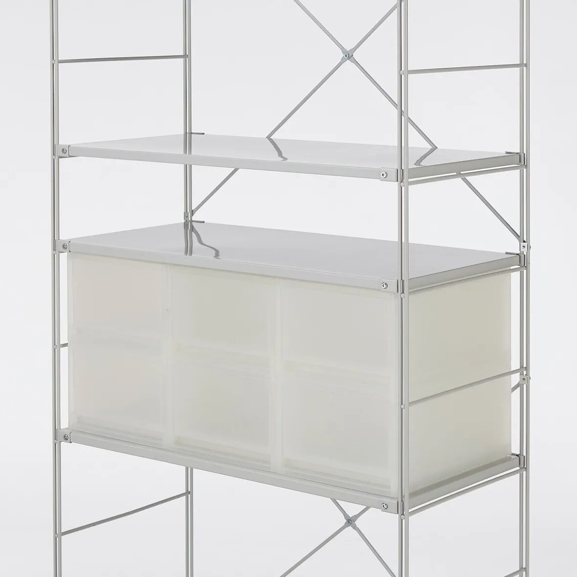 Clearance Muji Tiroir en PP A4 L26 X P37 X H17.5 cm