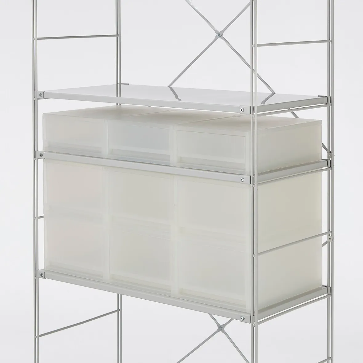 Clearance Muji Tiroir en PP A4 L26 X P37 X H17.5 cm