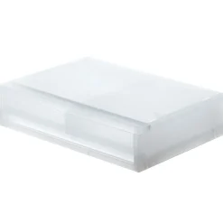 Outlet Muji Tiroir en PP paysage 2 compartiments L37X P26X H9cm