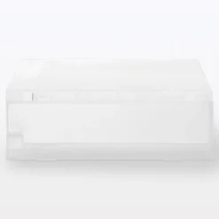 Outlet Muji Tiroir en PP paysage 2 compartiments L37X P26X H9cm