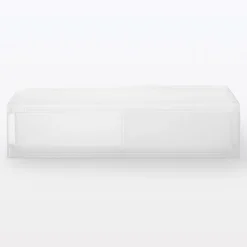 Outlet Muji Tiroir en PP paysage 2 compartiments L37X P26X H9cm